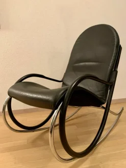 Pamono Nonna Rocking Chair by Paul Tuttle for Strässle, 2000s