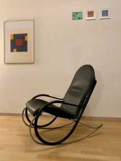 Pamono Nonna Rocking Chair by Paul Tuttle for Strässle, 2000s