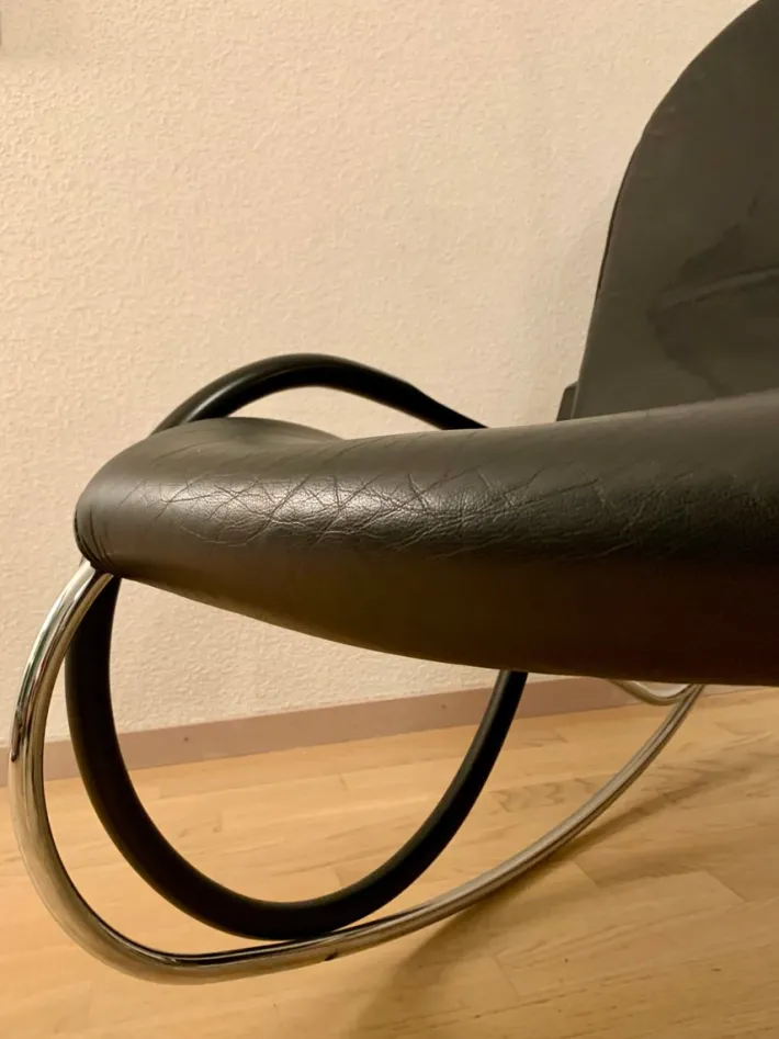 Pamono Nonna Rocking Chair by Paul Tuttle for Strässle, 2000s