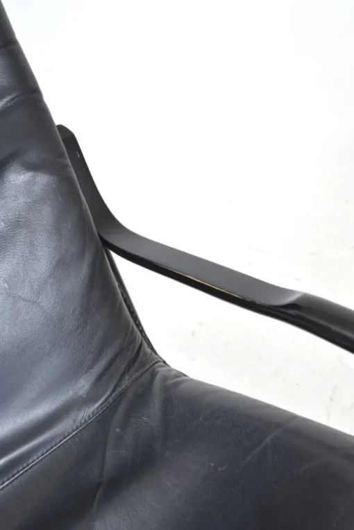 Pamono Nonna Rocking Chair in Chrome & Leather by Paul Tuttle for Strässle International, Switzerland, 1972 Online