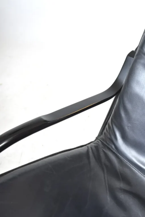 Pamono Nonna Rocking Chair in Chrome & Leather by Paul Tuttle for Strässle International, Switzerland, 1972 Online