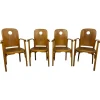 Pamono Nr.813 /1F Armchairs attributed to Josef Hoffmann for Jacob Josef Kohn, 1890s, Set of 4 Outlet