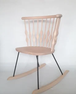 Pamono Nub SO1454 Rocking Chair by Patricia Urquiola for Andreu World, 2010s Discount