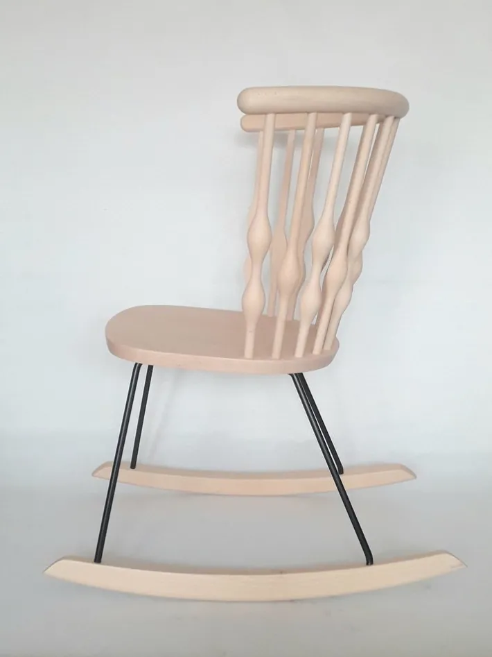 Pamono Nub SO1454 Rocking Chair by Patricia Urquiola for Andreu World, 2010s Discount