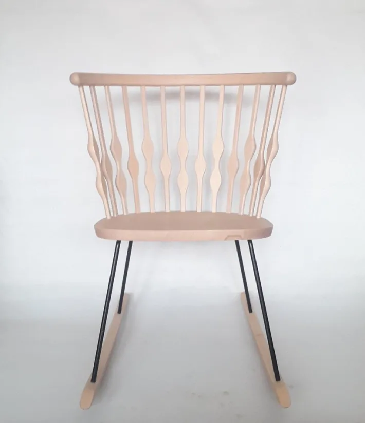 Pamono Nub SO1454 Rocking Chair by Patricia Urquiola for Andreu World, 2010s Discount