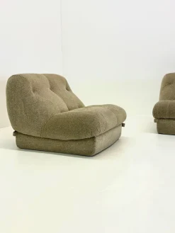Pamono Nuvolone Modular Lounge Sofa with Coffee Table attributed to Rino Maturi for Mimo Padova, 1970s, Set of 4 Outlet
