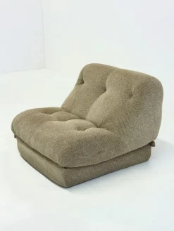 Pamono Nuvolone Modular Lounge Sofa with Coffee Table attributed to Rino Maturi for Mimo Padova, 1970s, Set of 4 Outlet