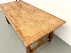 Pamono Oak and Cherry Table, 1970s Clearance