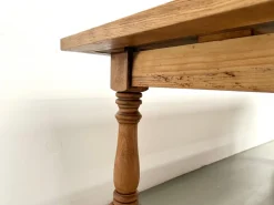 Pamono Oak and Cherry Table, 1970s Clearance