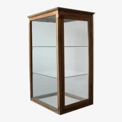 Pamono Oak and Glass Display Case, 1940s Discount