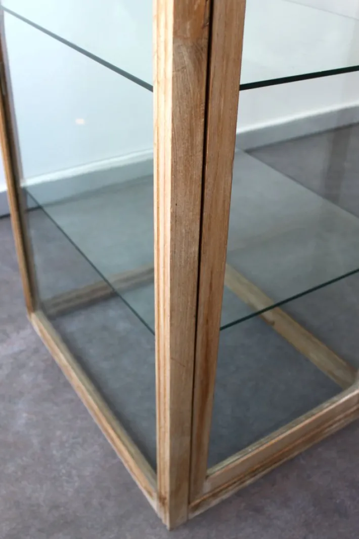 Pamono Oak and Glass Display Case, 1940s Discount