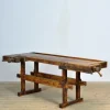 Pamono Oak and Pine Carpenter's Workbench, 1900s Online