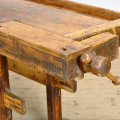 Pamono Oak and Pine Carpenter's Workbench, 1900s Online