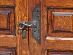 Pamono Oak and Wrought Iron Sideboard, 1950s Online