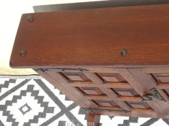 Pamono Oak and Wrought Iron Sideboard, 1950s Online