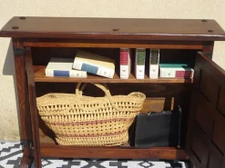 Pamono Oak and Wrought Iron Sideboard, 1950s Online