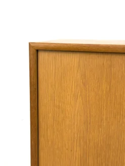 Pamono Oak Cabinet with One Sliding Door from WK Möbel, 1960s Best