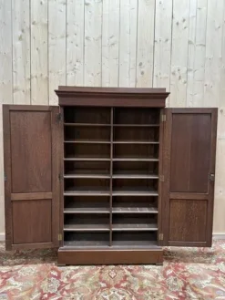 Pamono Oak Cardboard Box Cabinet, 1900s Discount