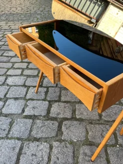 Pamono Oak Dressing Table by Arne Vodder Hot