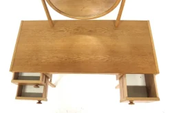 Pamono Oak Dressing Table, Sweden, 1960s Best