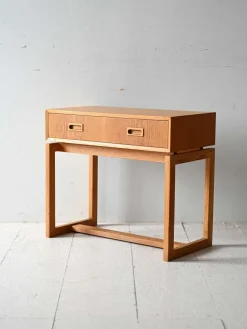 Pamono Oak Entrance Cabinet, 1960s Best