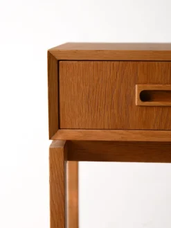 Pamono Oak Entrance Cabinet, 1960s Best