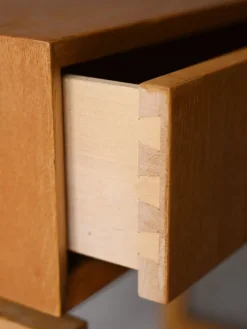 Pamono Oak Entrance Cabinet, 1960s Best