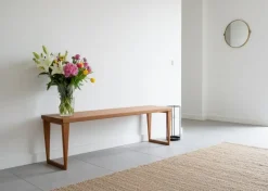 Pamono Oak Entryway Bench by Aksel Kjersgaard, Denmark, 1960s Clearance