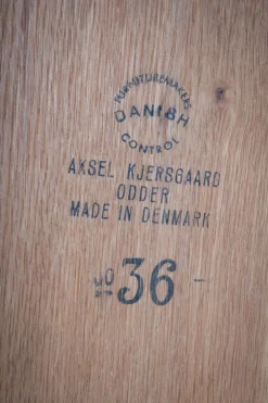 Pamono Oak Entryway Bench by Aksel Kjersgaard, Denmark, 1960s Clearance