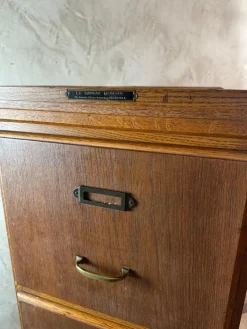 Pamono Oak File Cabinet, 1920 Clearance