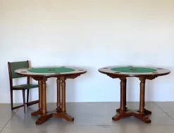 Pamono Oak Game Tables, 1940s, Set of 2 New