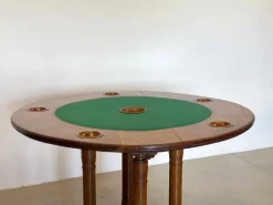 Pamono Oak Game Tables, 1940s, Set of 2 New