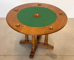 Pamono Oak Game Tables, 1940s, Set of 2 New