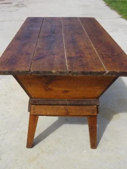 Pamono Oak Kneader on Removable Base, 1800s Hot