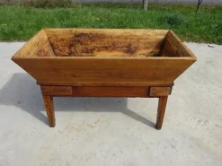 Pamono Oak Kneader on Removable Base, 1800s Hot