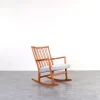 Pamono Oak Ml33 Rocking Chair by Hans J. Wegner for A/S Mikael Laursen, 1950s Outlet