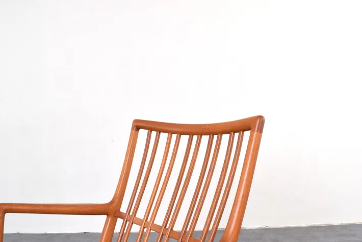 Pamono Oak Ml33 Rocking Chair by Hans J. Wegner for A/S Mikael Laursen, 1950s Outlet