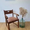 Pamono Oak Office Chair, 1950s Hot