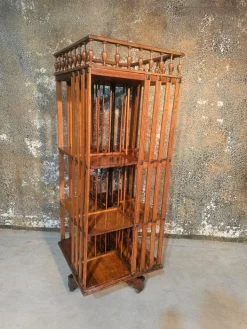 Pamono Oak Rotating Bookcase, 1920s Clearance