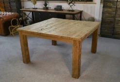Pamono Oak Table with Brushed Finish, 1960s