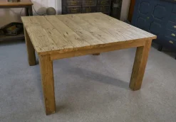Pamono Oak Table with Brushed Finish, 1960s