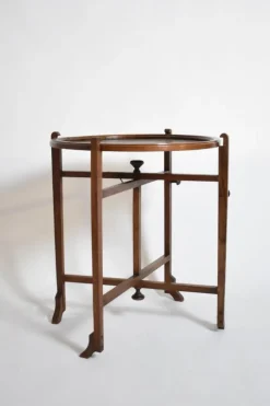 Pamono Oak Travel Game Table, 1910s