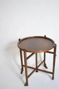 Pamono Oak Travel Game Table, 1910s