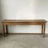 Pamono Oak Worktable or Console Table, 1950s Clearance