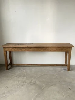 Pamono Oak Worktable or Console Table, 1950s Clearance