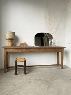 Pamono Oak Worktable or Console Table, 1950s Clearance