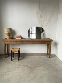 Pamono Oak Worktable or Console Table, 1950s Clearance
