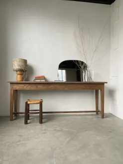 Pamono Oak Worktable or Console Table, 1950s Clearance