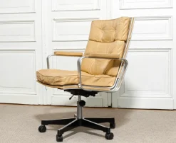Pamono Office Chair attributed to Karl-Erik Ekselius for JOC Möbel, Vetlanda, Sweden, 1960s Best