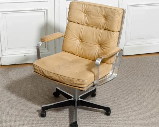 Pamono Office Chair attributed to Karl-Erik Ekselius for JOC Möbel, Vetlanda, Sweden, 1960s Best